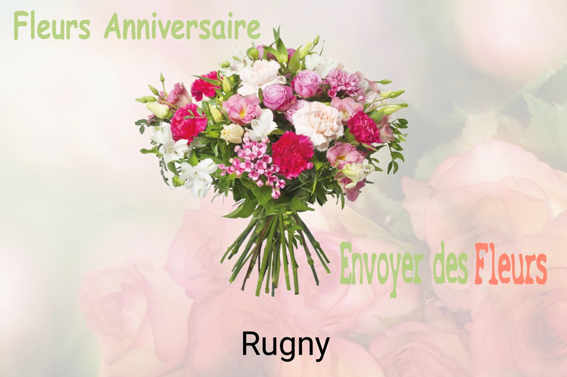 Bouquet de fleurs d’anniversaire livré à Rugny